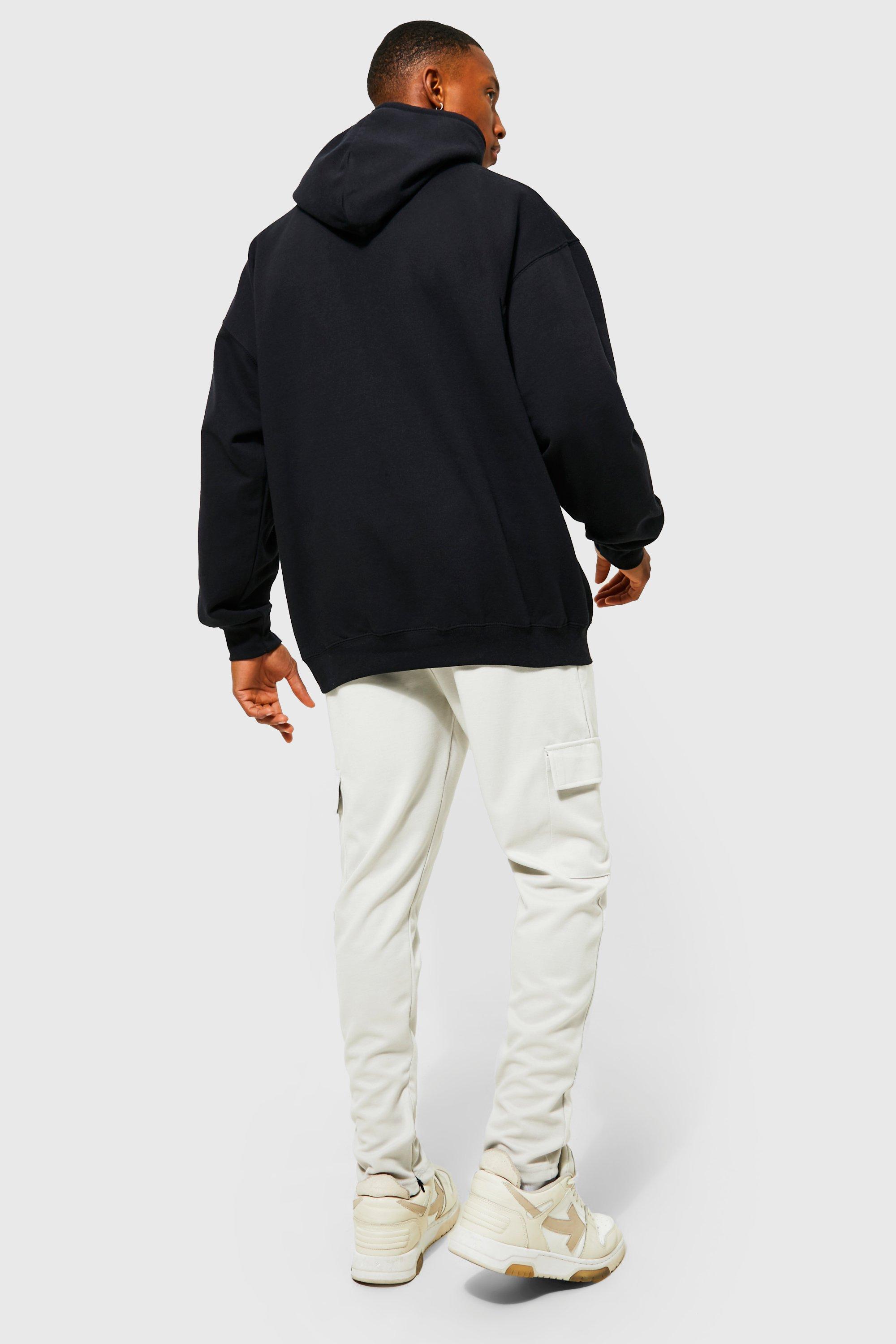【boohoo】SKINNY FIT CARGO JOGGER(2color) Skinny Fit Cargo Jogger | boohoo